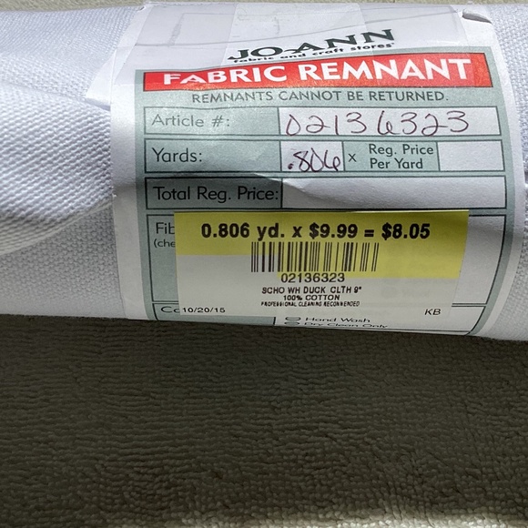 Faux Fur Fabric Bundle - Picture 5 of 6